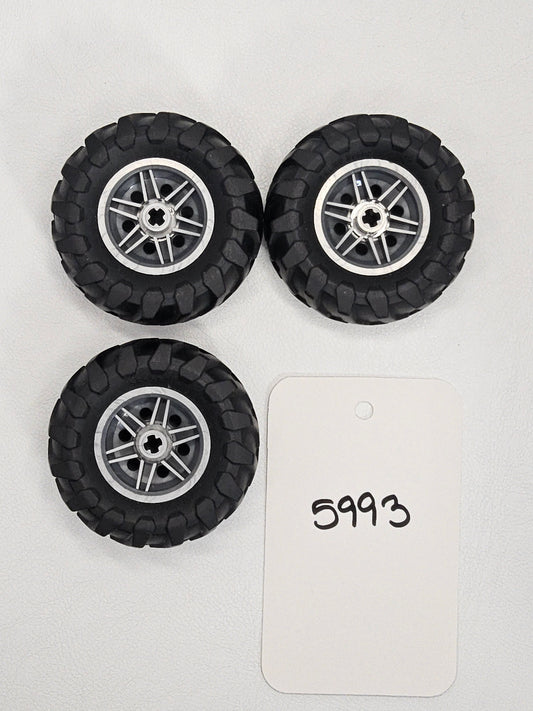Wheels x3 - Lego