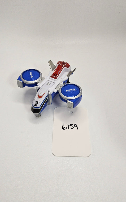 Blue Delta Runner Diecast - Dekaranger - Super Sentai