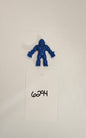 80's M.U.S.C.L.E. Men Kinnikuman Dark Blue Color 2" Kintaman