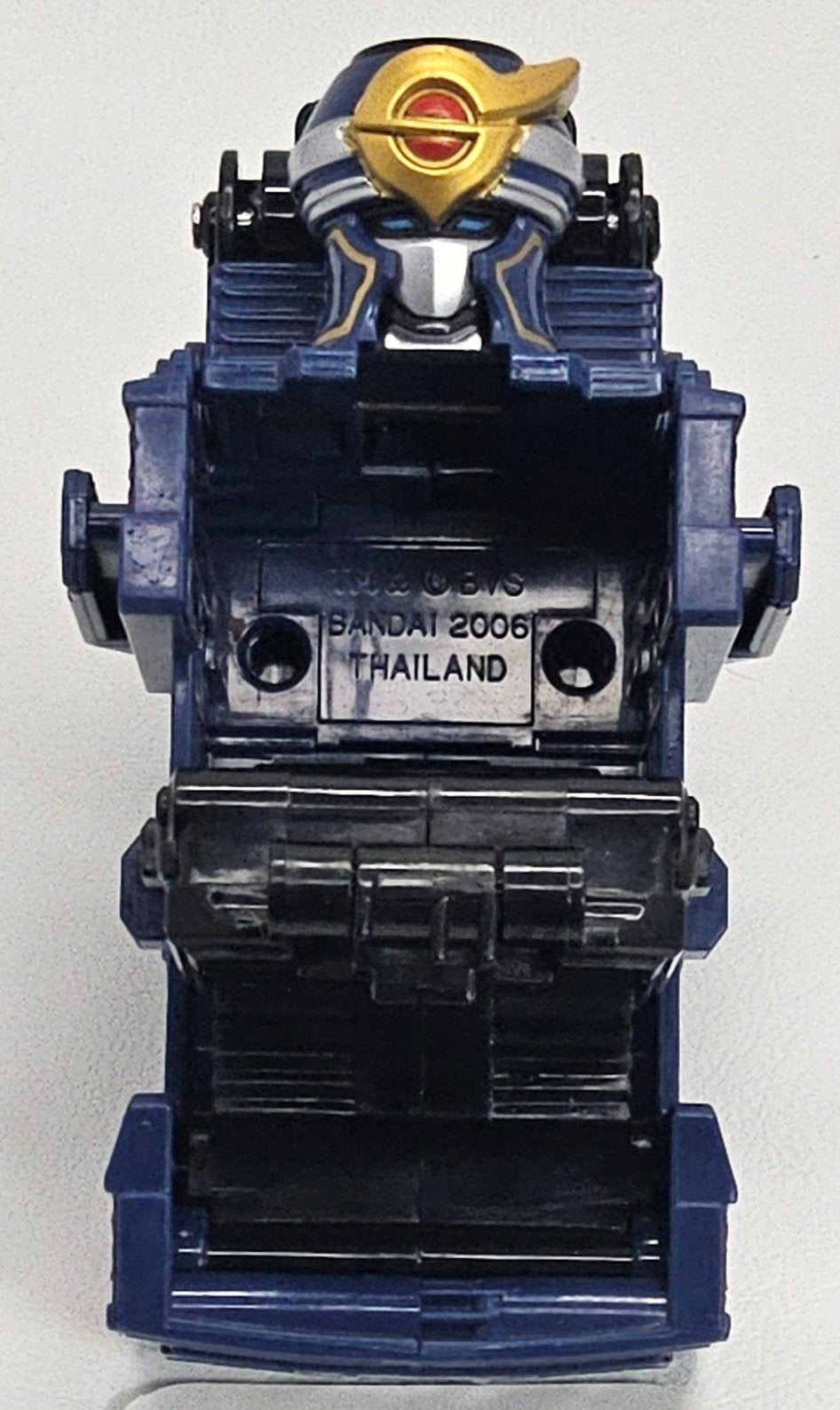 2006 Bandai Power Rangers Mystic Force Solar Streak Train Caboose Megazord Head