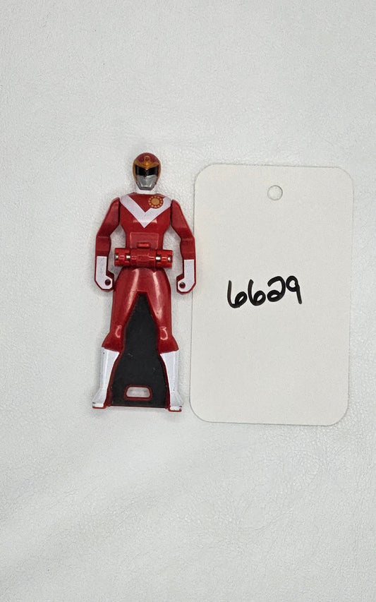 Gokaiger Ranger key - Sun Vulcan Red