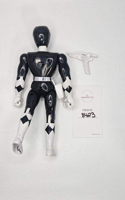 8 Inch Black Ranger - Mighty Morphin - Power Rangers
