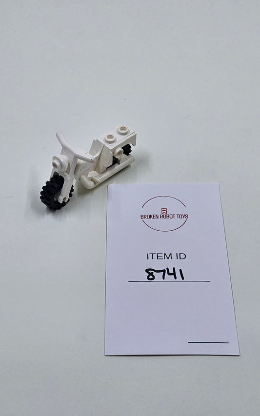 White Motorcycle 90s - Lego - x81c02