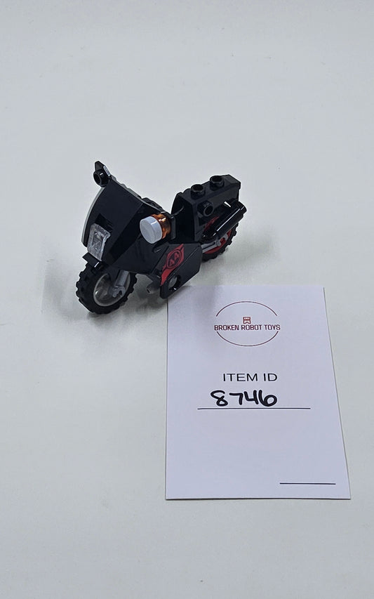 Lego - Red Motorcycle - Minifigure Accessory