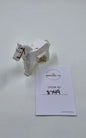Lego - HORSE - Black Eyes White Pupils Dark Orange Bridle Pattern  -4493c01pb04