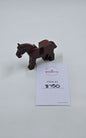 Lego - HORSE - Black Eyes, Red Bridle Print - 493c01pr00034