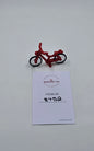 LEGO Minifigure Parts Riding Cycle Bicycle Red