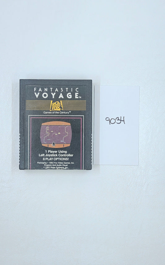 Atari 2600 Game - Fantastic Voyage Cartridge - 20th Century Fox - Amazing Label