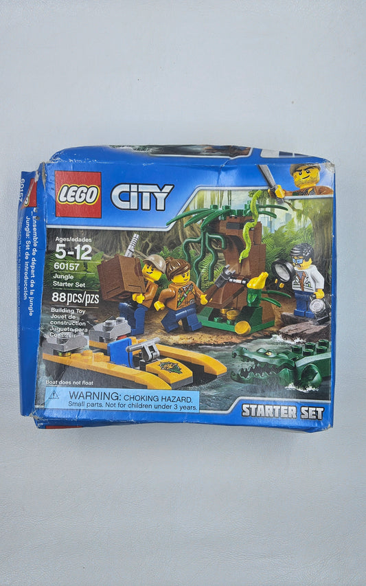 Lego 60157 - LEGO City Jungle Starter Set - New w/ Damaged Box