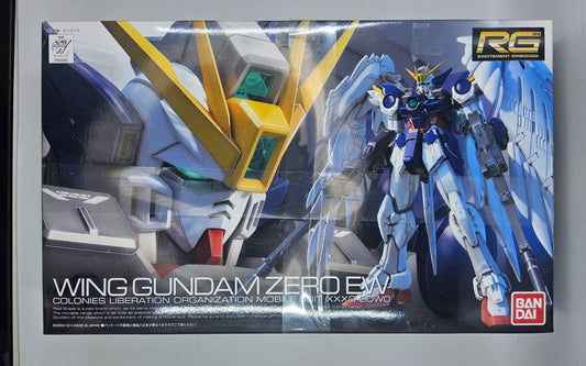 XXXG-00W0 Wing Gundam Zero EW RG Model Kit Bandai NIB