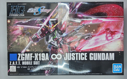 HG CE #231 ZGMF-X19A Infinite Justice Gundam 1/144 Model Kit Bandai Hobby