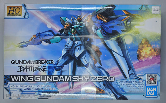 Brand New BANDAI HG 1/144 GUNDAM BREAKER BATTLOGUE Wing Gundam Sky Zero