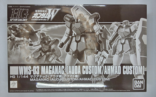 HG 1/144 WMS-03 MAGANAC AUDA / AHMAD CUSTOM Gundam Wing Kit 4573102580221 New JP