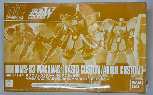 HG 1/144 WMS-03 MAGANAC RASID / ABDUL CUSTOM Model Kit Gundam W