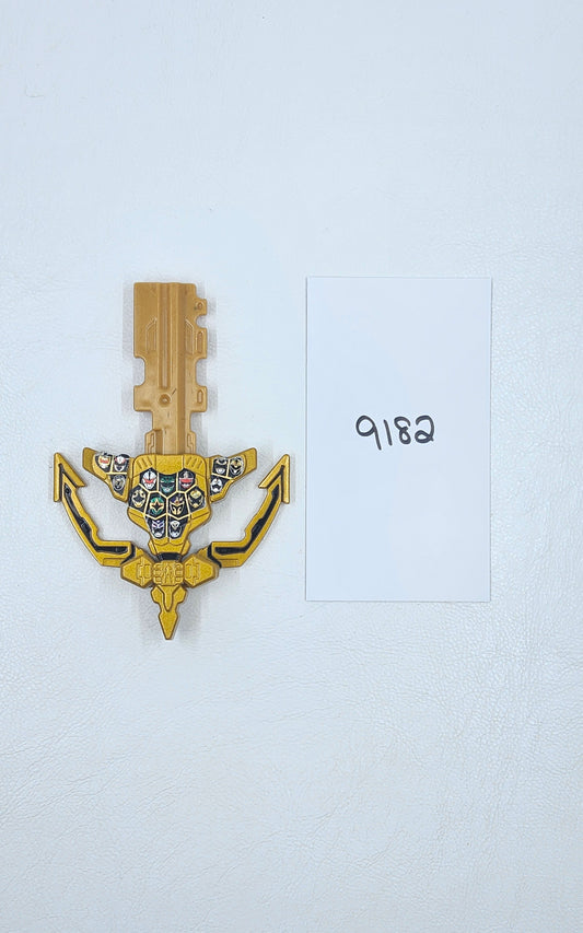 Gokaiger Ranger key - Gold Anchor