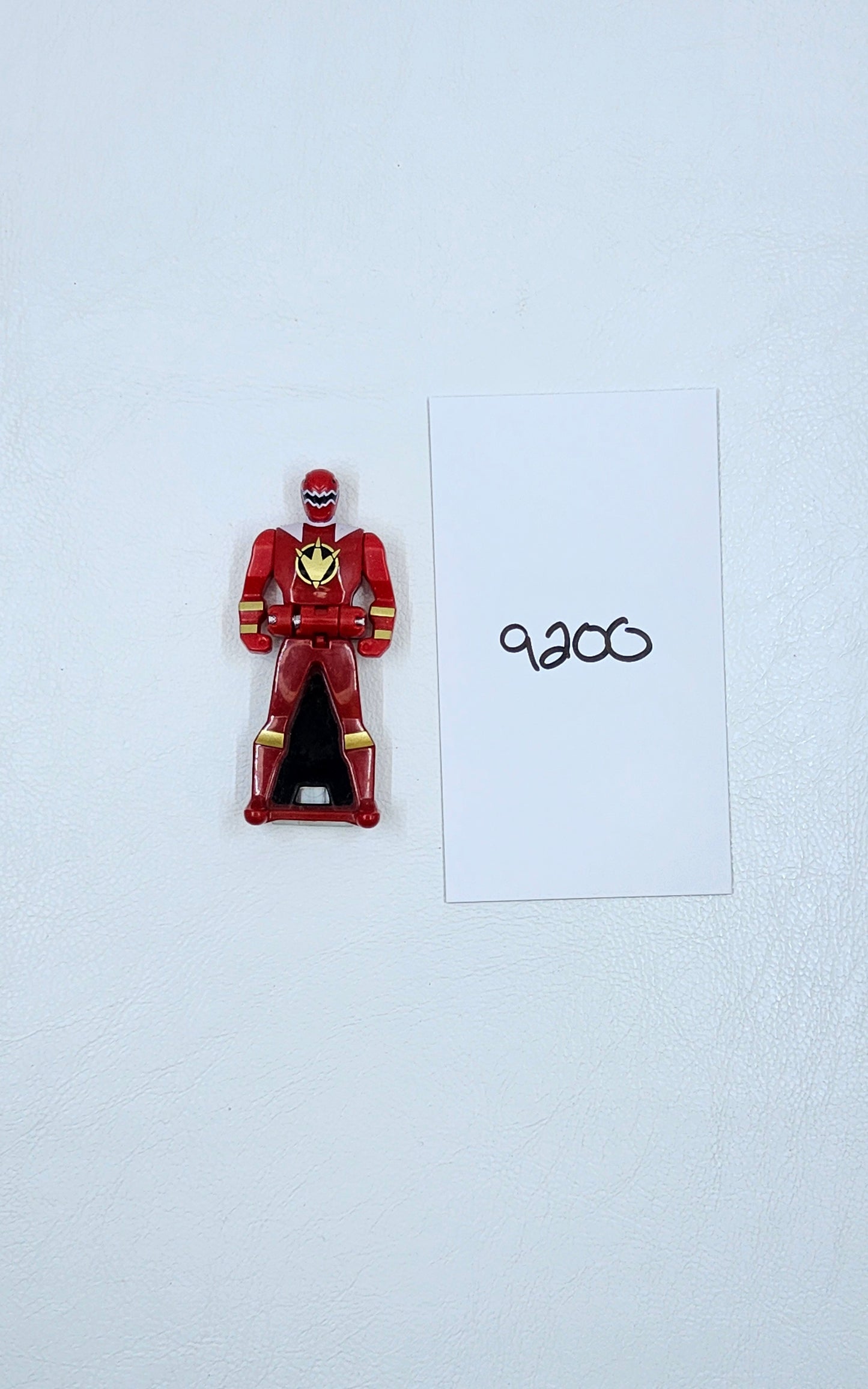 Legendary Ranger key - Power Rangers - Super Megaforce - Dino Thunder Red