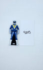 Gokaiger Ranger key - Fiveman Blue