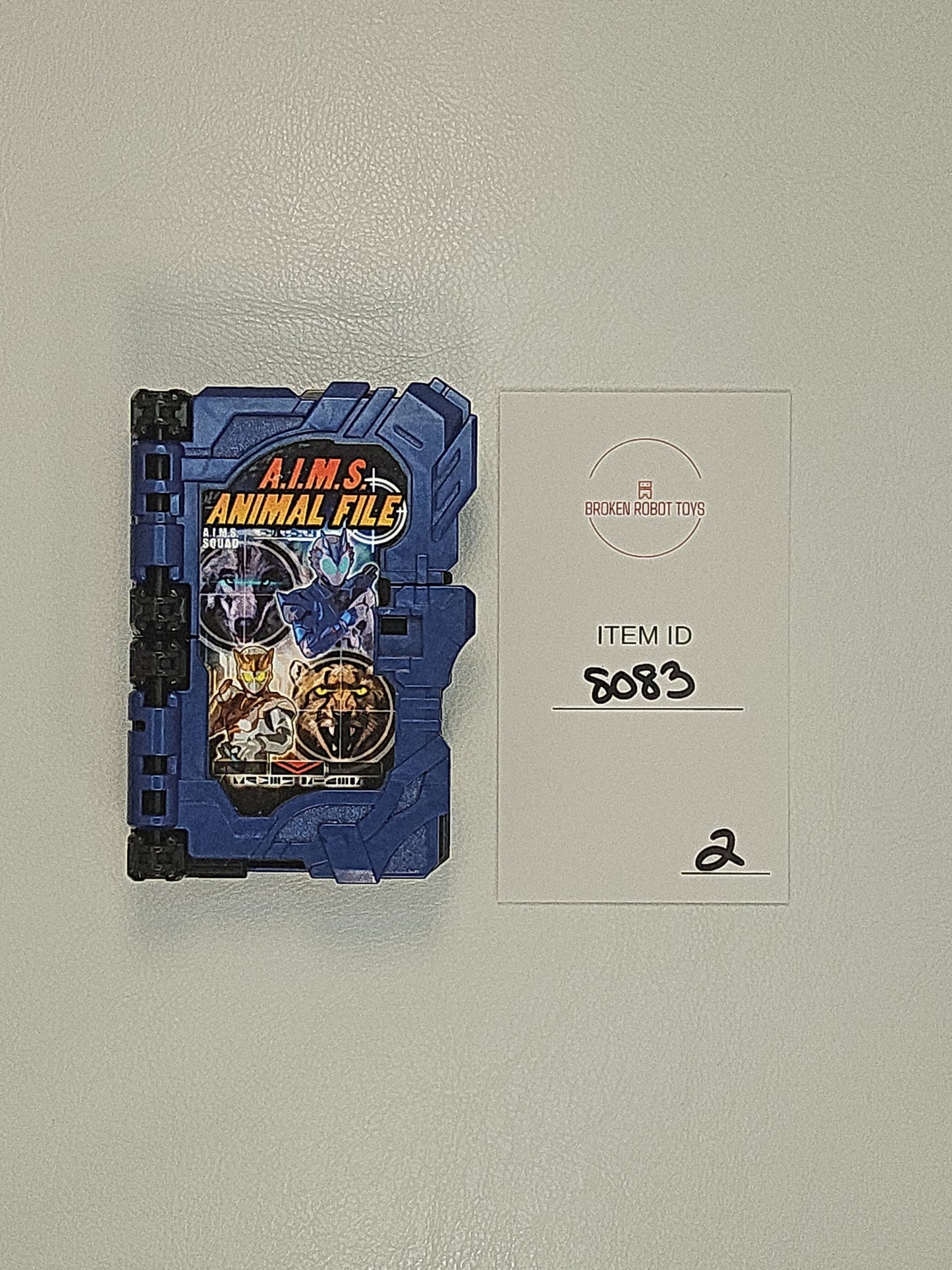 Kamen Rider Saber - Wonder Ride Book - A.I.M.S Animal File